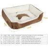 Pet Dog Bed Soft Warm Fleece Puppy Cat Bed Dog Cozy Nest Sofa Bed Cushion Mat XXL Size