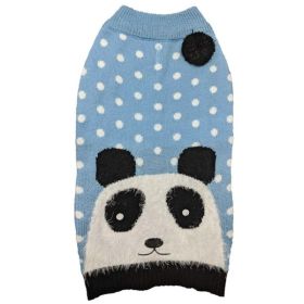 Fashion Pet Panda Dog Sweater Blue (Option: XX Small)