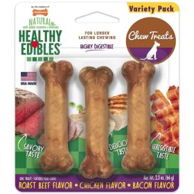 Nylabone Healthy Edibles Wholesome Dog Chews (Option: Variety Pack)