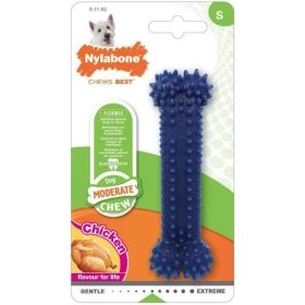 Nylabone Dental Chew Bone Chicken Flavor (Option: Regular (1 Pack))